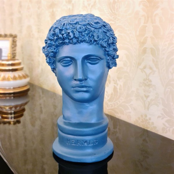 Hermes Klasik Mavi Dekorasyon